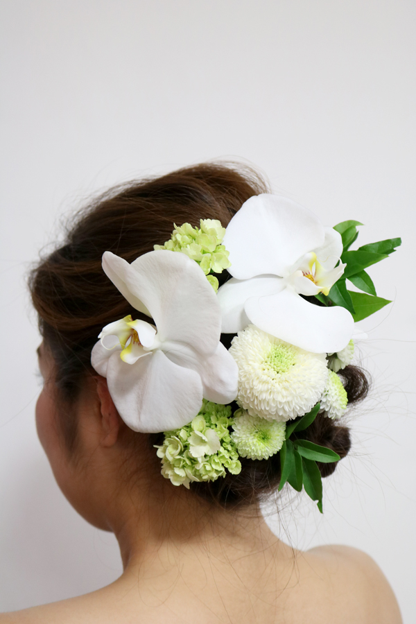 75 結婚 式 和装 髪 飾り 生花 すべての美しい花の画像
